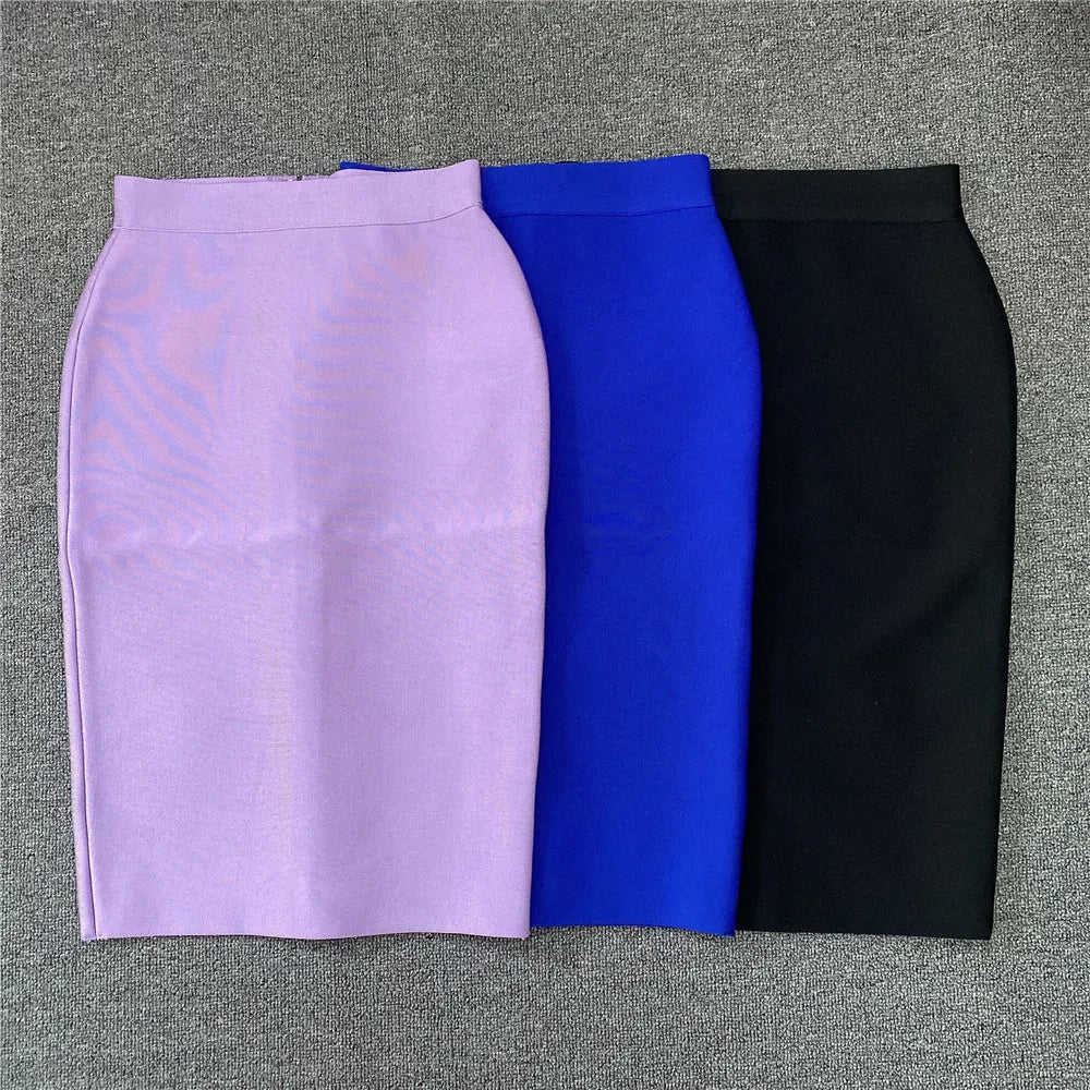 High Quality Women New Rayon Bandgae Skirt.