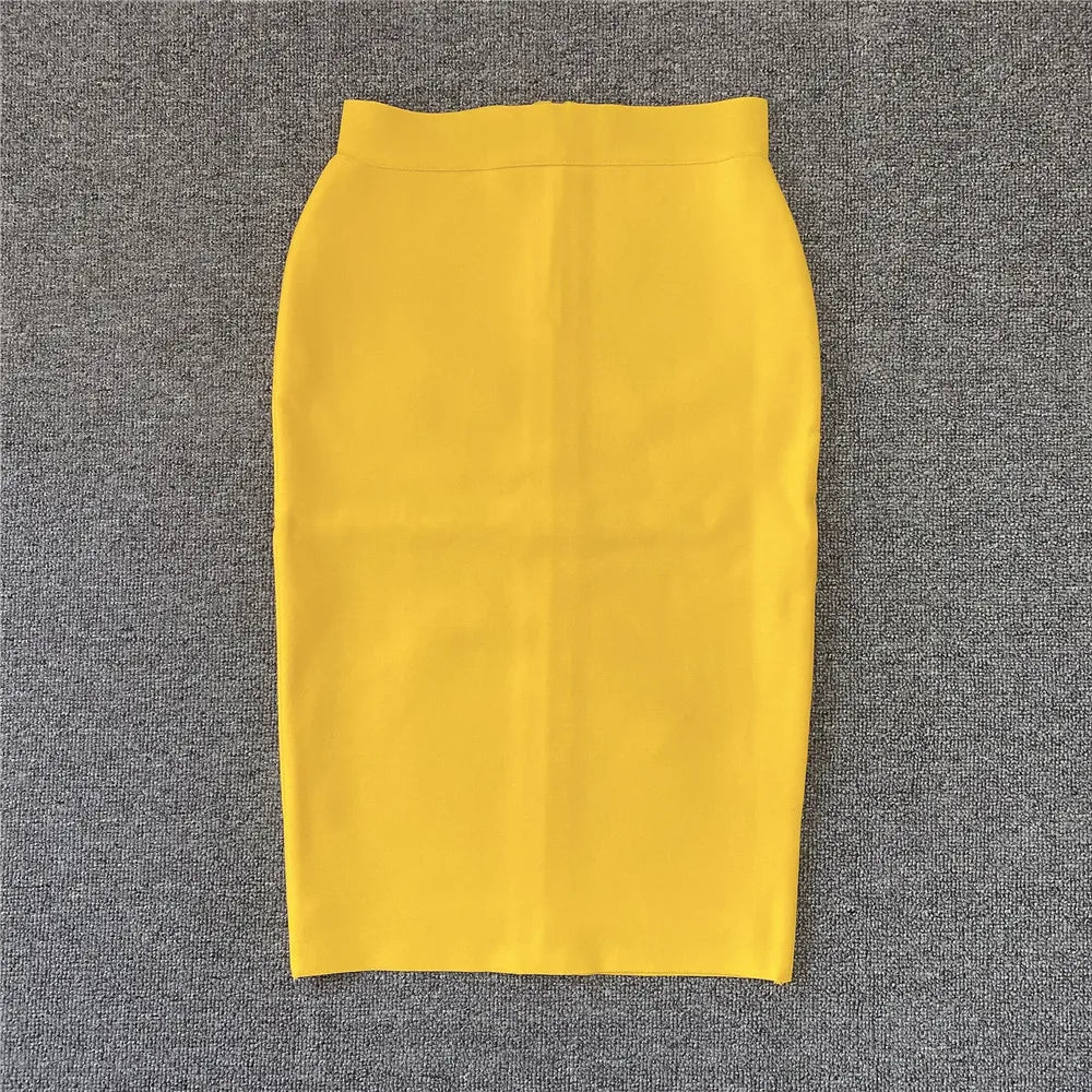 High Quality Women New Rayon Bandgae Skirt.