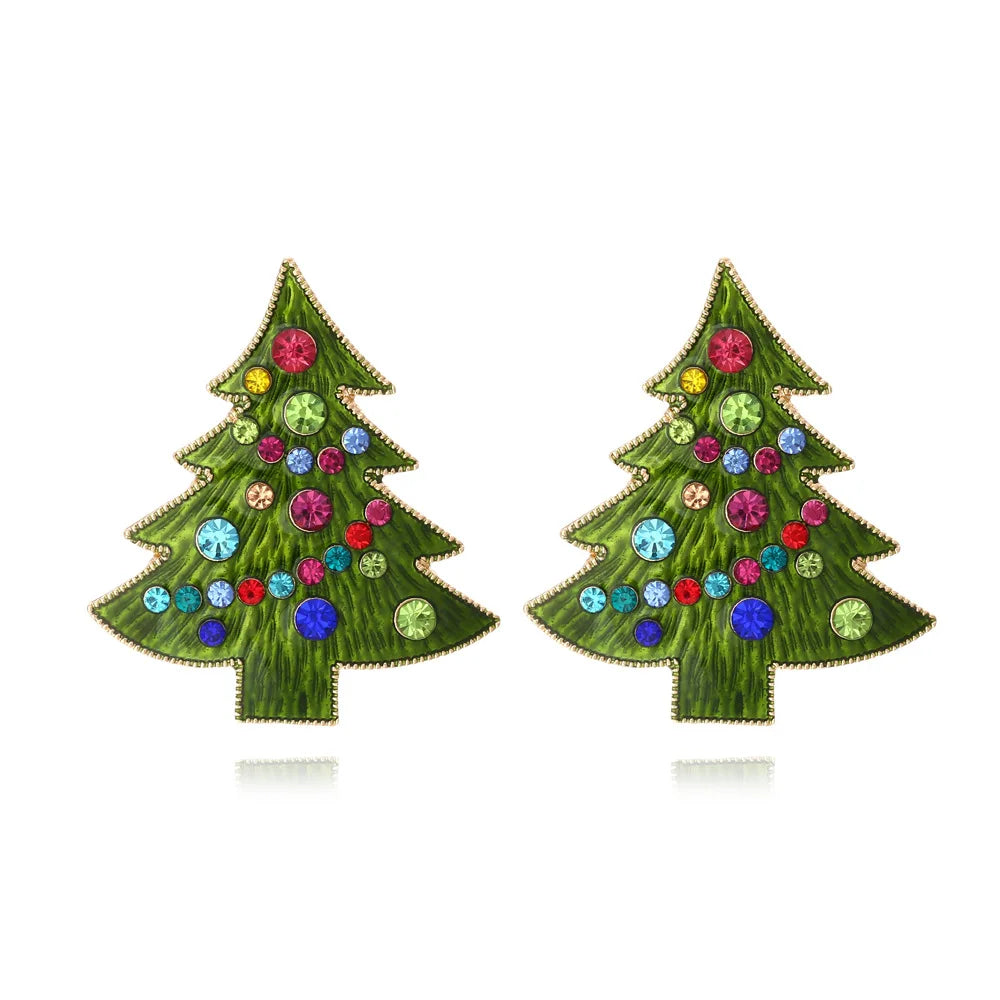 Sweet Christmas Gingerbread Earrings.