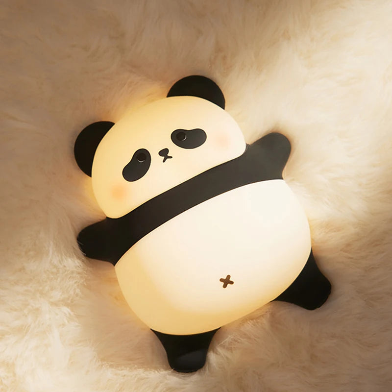 Panda LED Touch Rechargeable Silicone Night Light