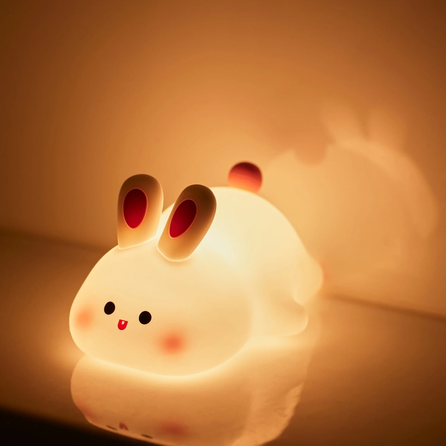 Cute Axolotl Silicone Night Light for Bedroom