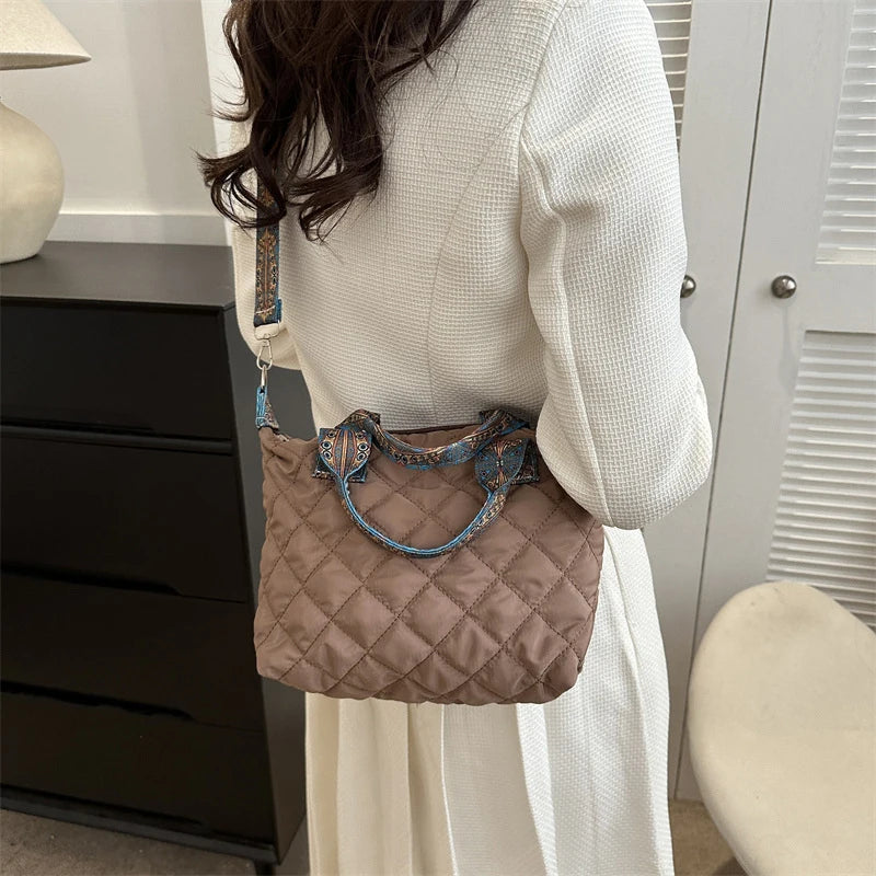 Women Wide Shoulder Belt Handbag Fall/Winter.