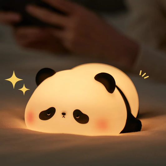 Panda LED Touch Rechargeable Silicone Night Light