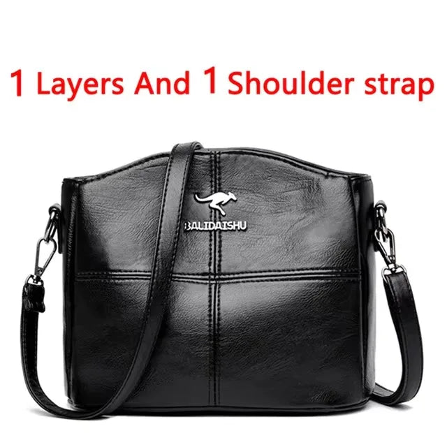 Genuine Brand Leather Sac Luxury Handbag.