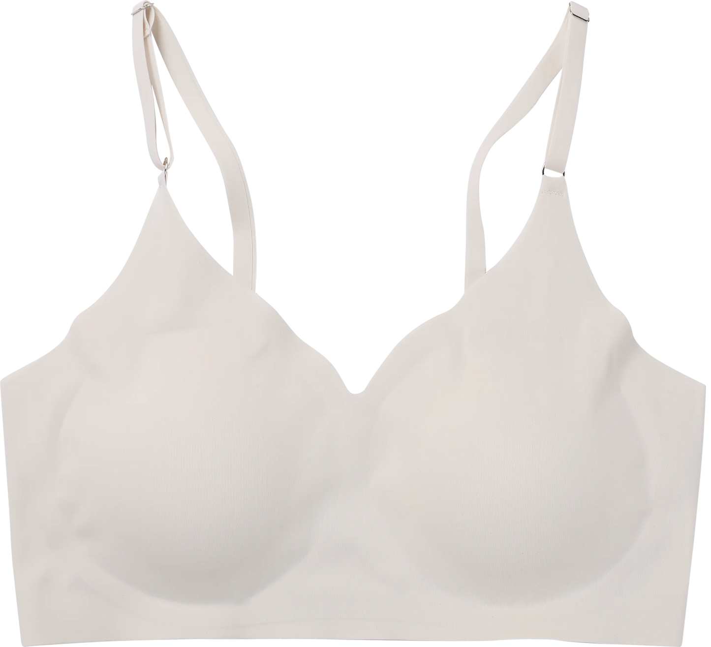 Laser Cut Seamless Wireless Push Up Bra Basic Crop Top.