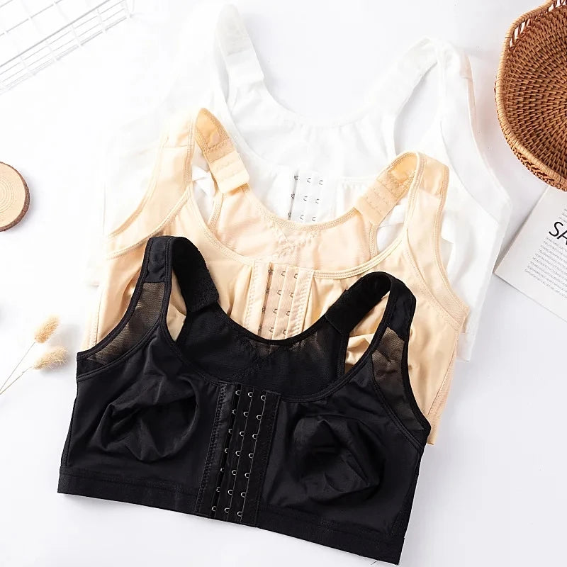 Front Closure Posture Corrector Lift Up Bra.