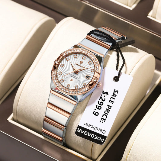 POEDAGAR Luxury Wristwatch Waterproof Luminous Date Watch.