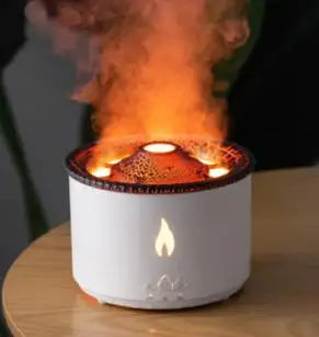 Creative Volcano Flame Aromatherapy Humidifier