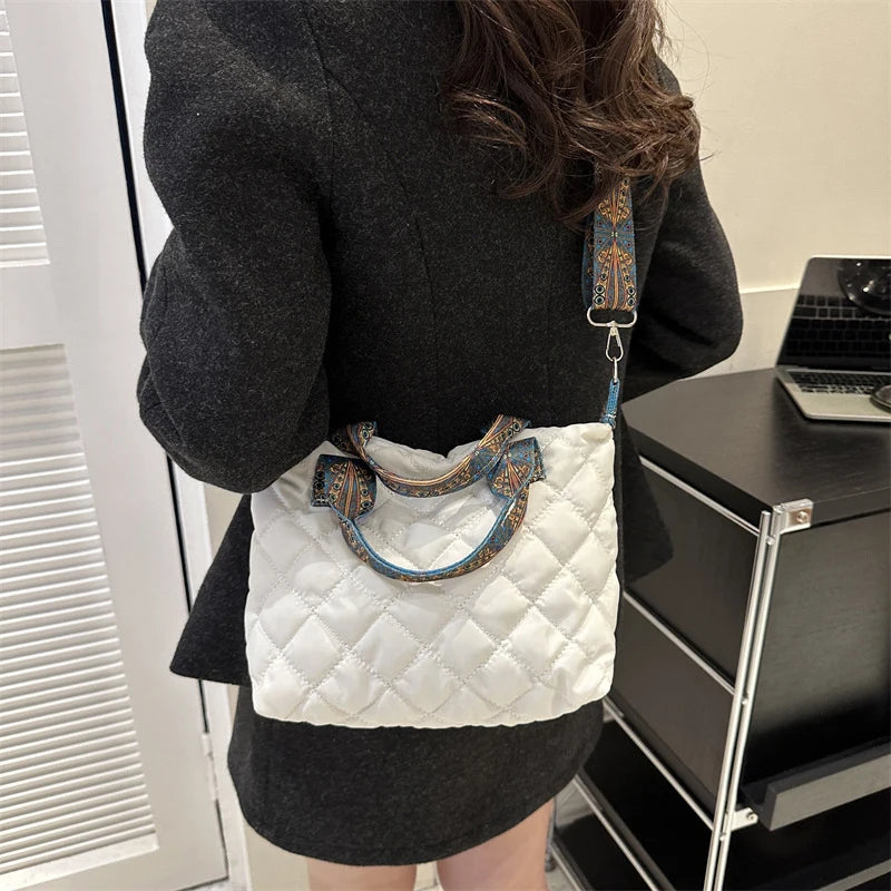 Women Wide Shoulder Belt Handbag Fall/Winter.