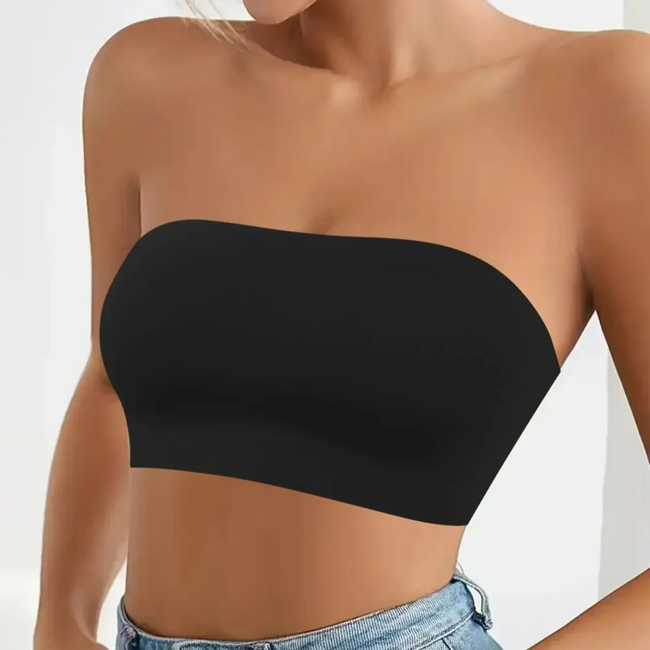 Tube Strapless Bra Chest Wrap.