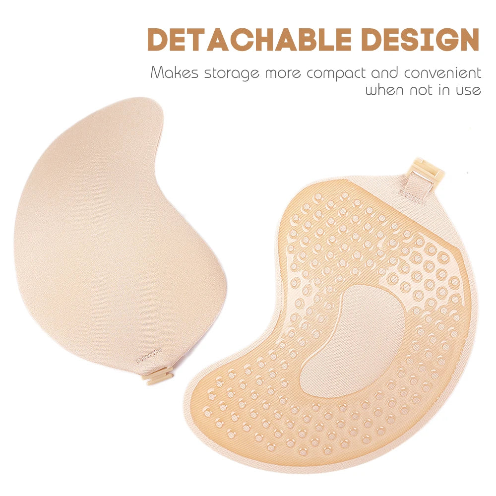 Invisible Strapless Adhesive Stick ush Up Bra.