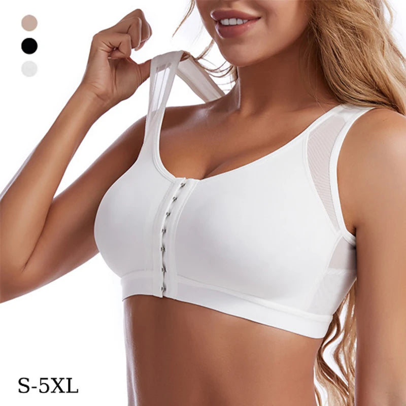 Front Closure Posture Corrector Lift Up Bra.