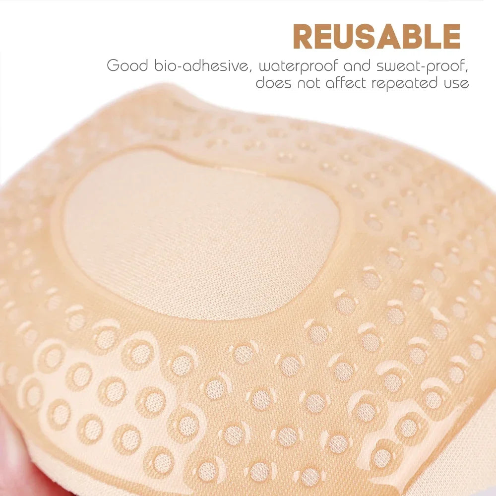 Invisible Strapless Adhesive Stick ush Up Bra.