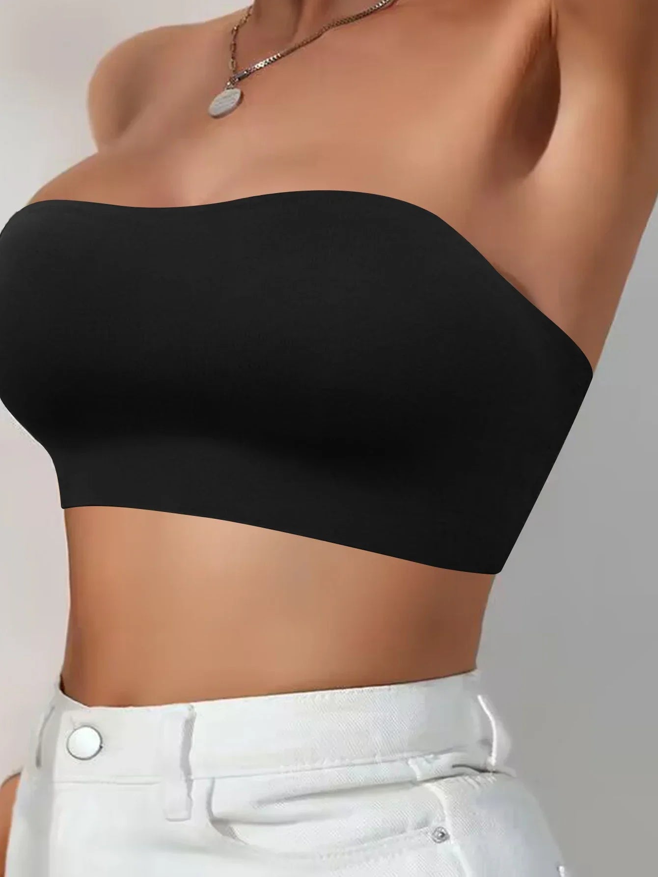 Tube Strapless Bra Chest Wrap.