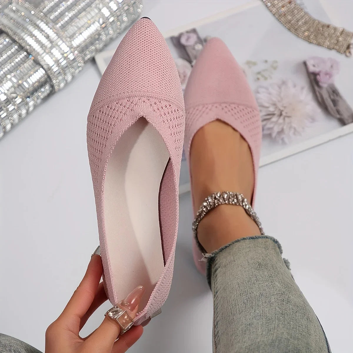 Women's Pointed Toe Flat Shoes