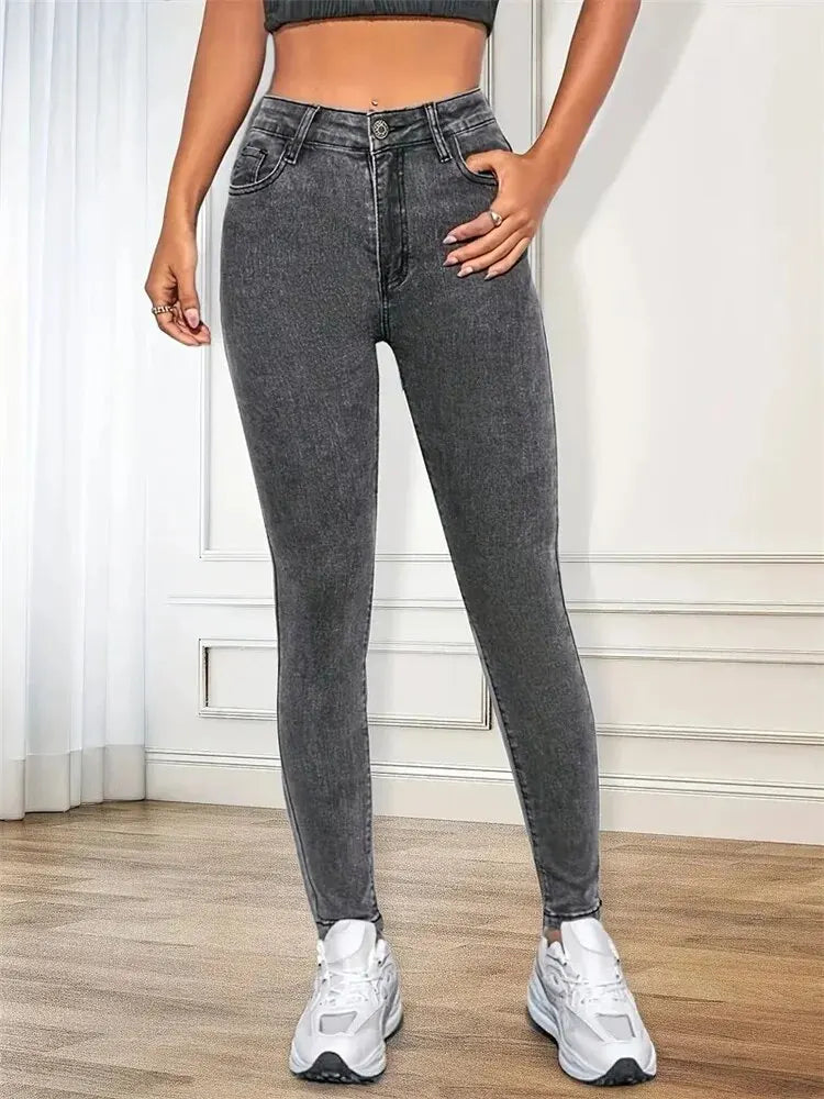 Stretch Skinny Jeans Pencil Jeans.