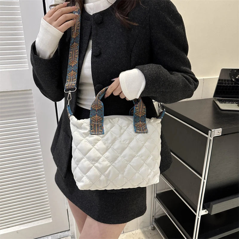 Women Wide Shoulder Belt Handbag Fall/Winter.