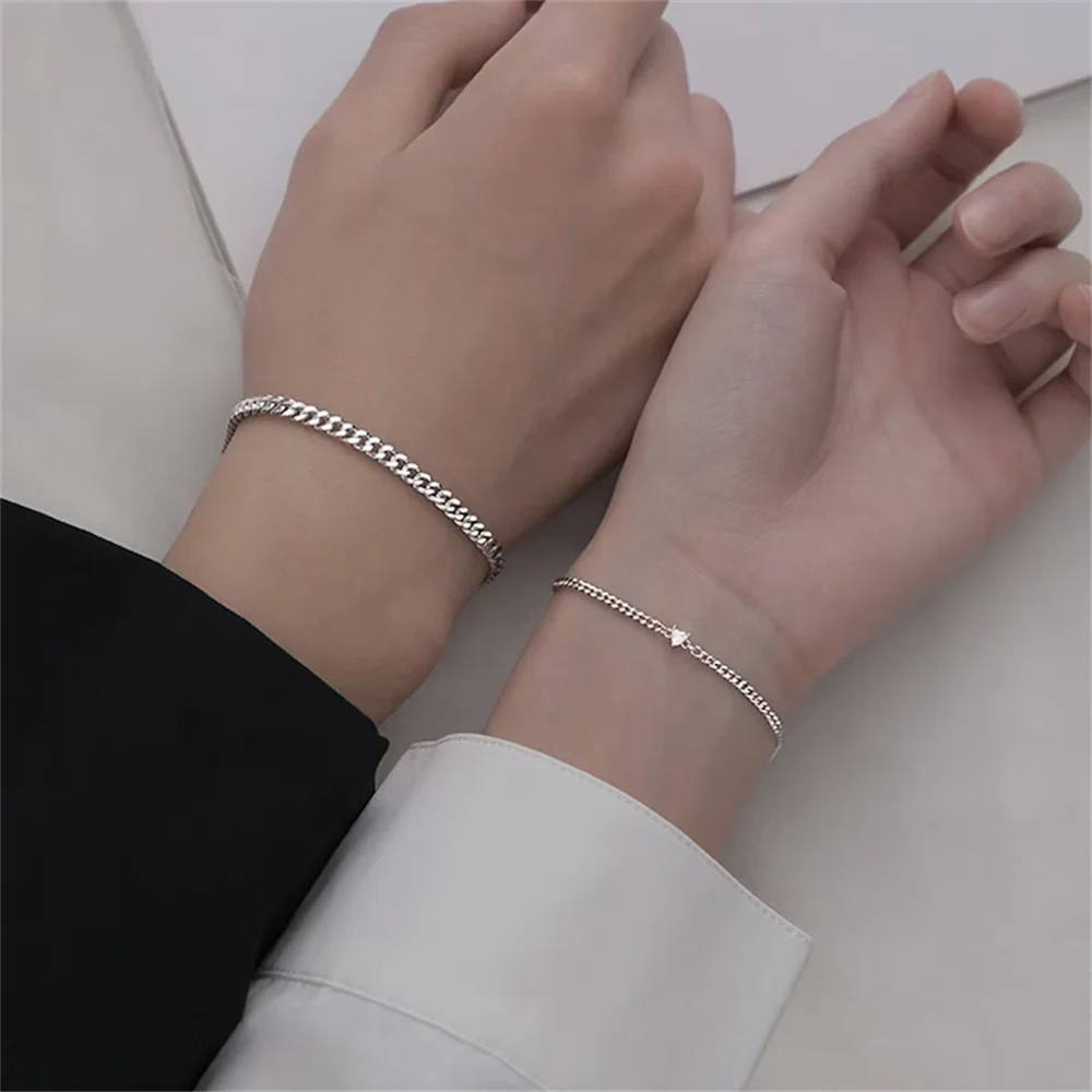 2PCS Simple Fashion Bracelet Set for Couple.