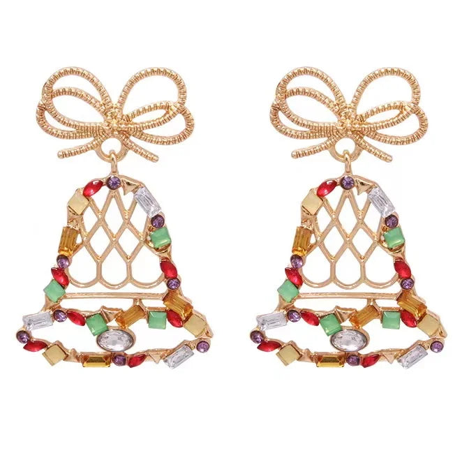 Sweet Christmas Gingerbread Earrings.