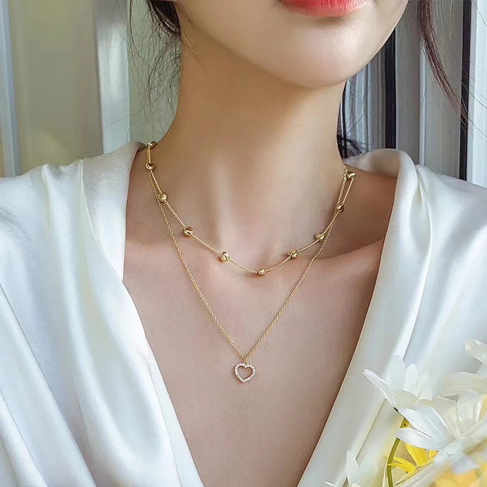 2024 New Fashion Pearl Choker Necklace.