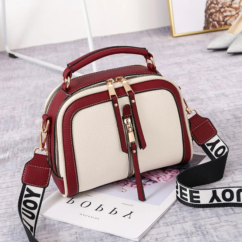 Fashion Hit Color Shoulder Bags.