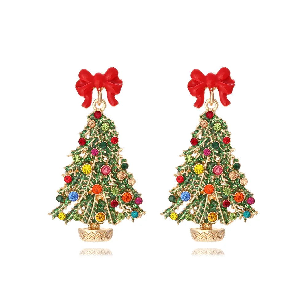 Sweet Christmas Gingerbread Earrings.