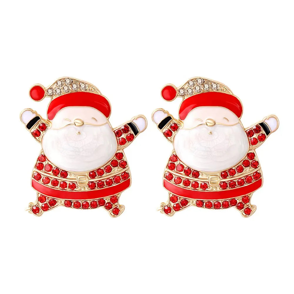 Sweet Christmas Gingerbread Earrings.