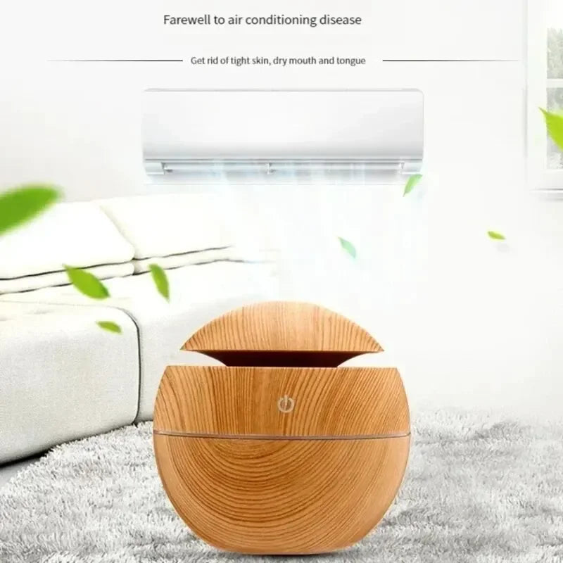 USB Ultrasonic Cool Mist Essential Oil Humidifier