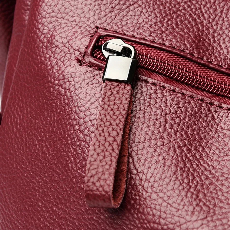 Genuine Brand Leather Sac Luxury Handbag.