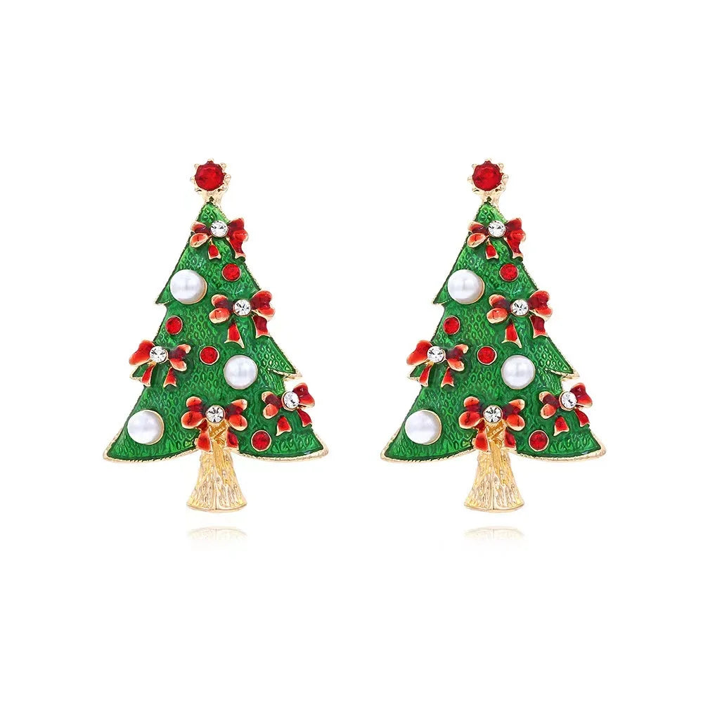 Sweet Christmas Gingerbread Earrings.