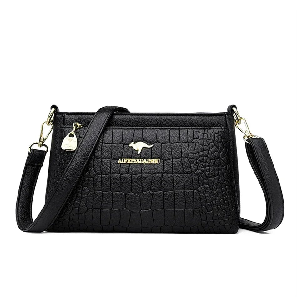 Luxury Designer Ladies Handbags High Quality Leather Shoulder Bags.