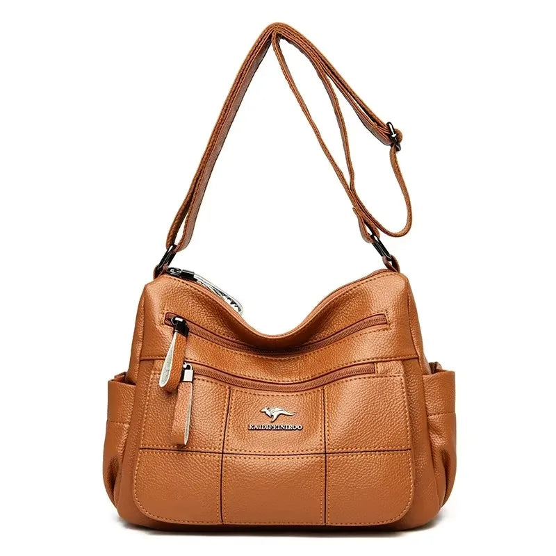 Genuine Brand Leather Sac Luxury Handbag.