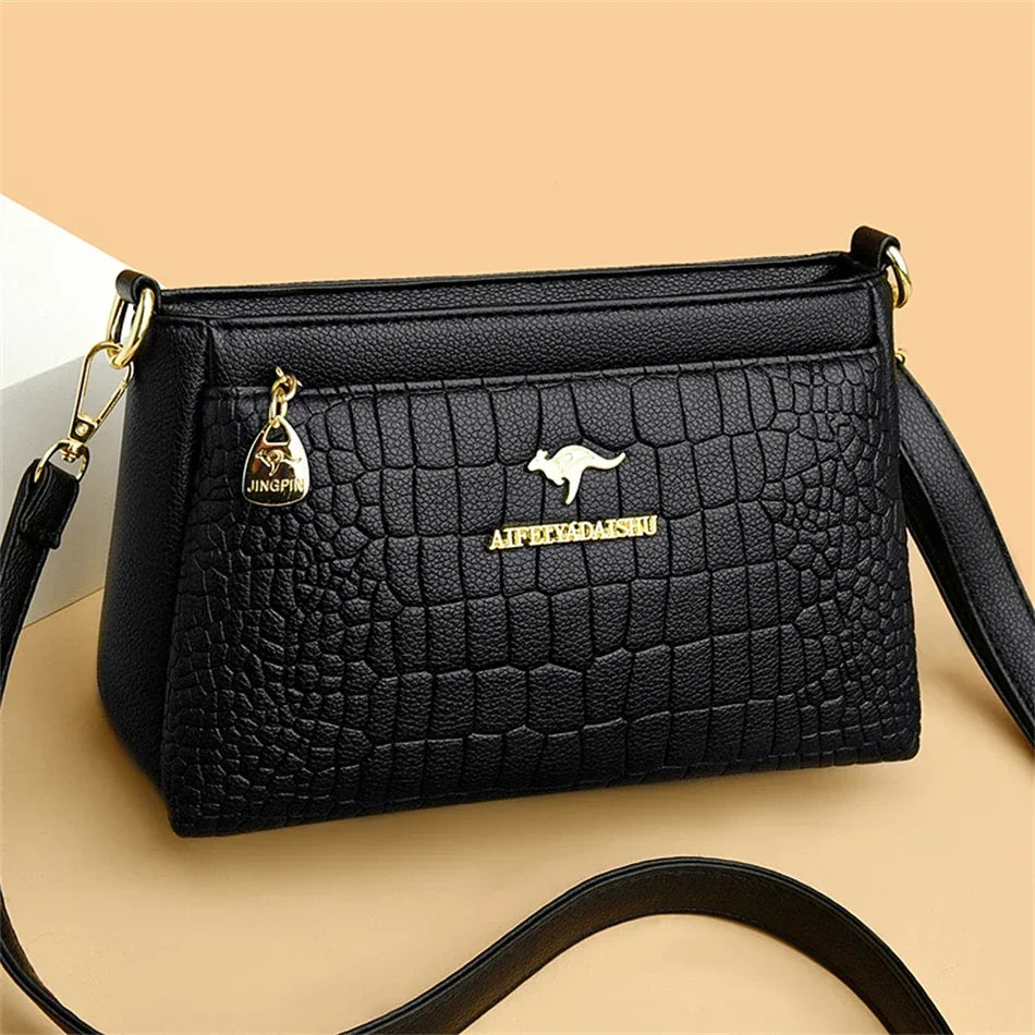 Luxury Designer Ladies Handbags High Quality Leather Shoulder Bags.