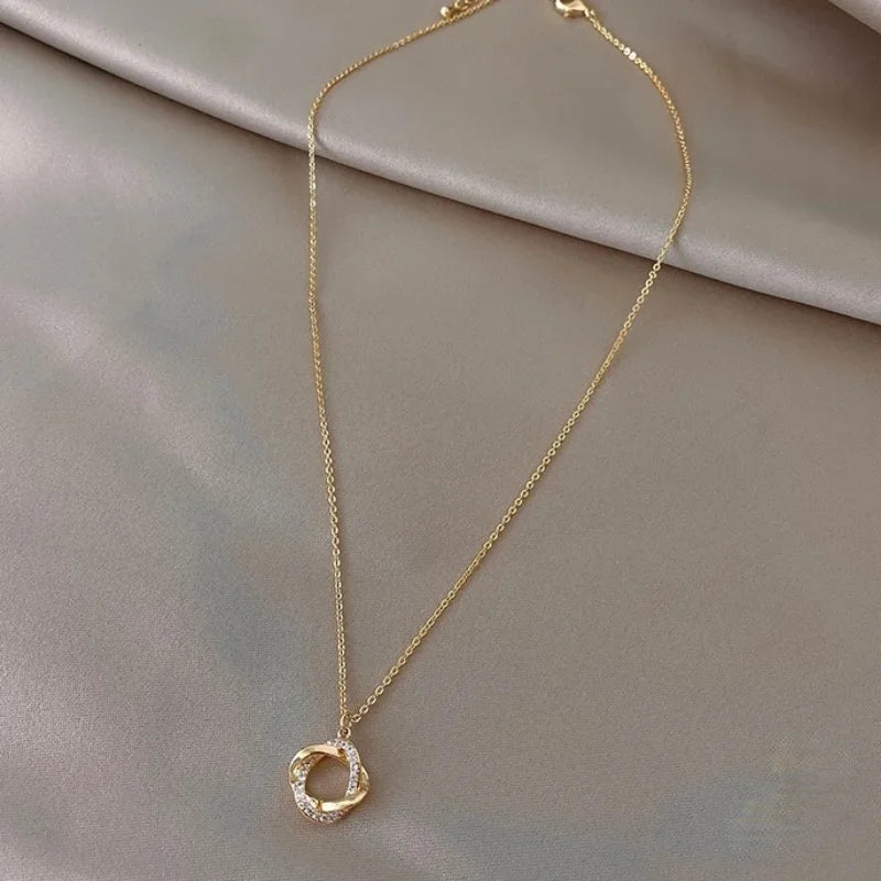 Fashion Cross Rotating 925 Sterling Chain 14k Gold Plated Necklace.