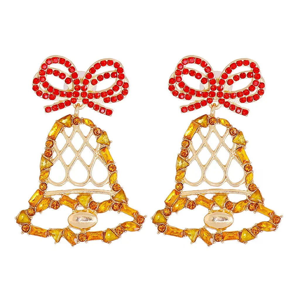 Sweet Christmas Gingerbread Earrings.