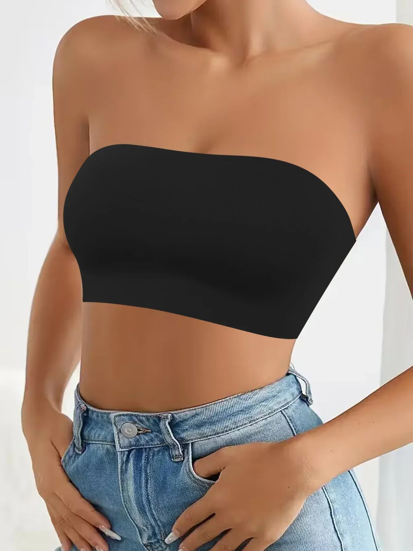 Tube Strapless Bra Chest Wrap.