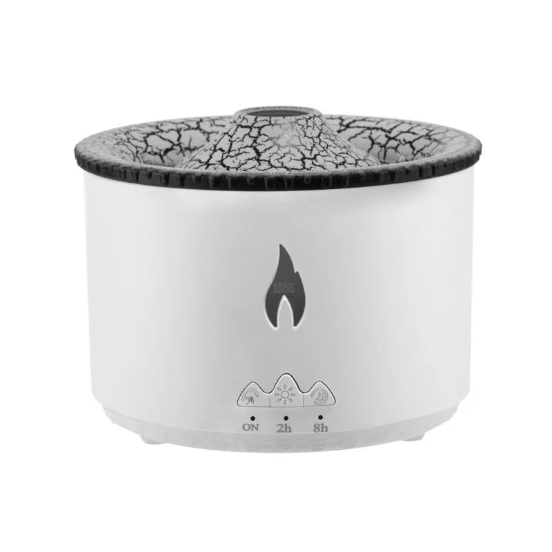 Creative Volcano Flame Aromatherapy Humidifier