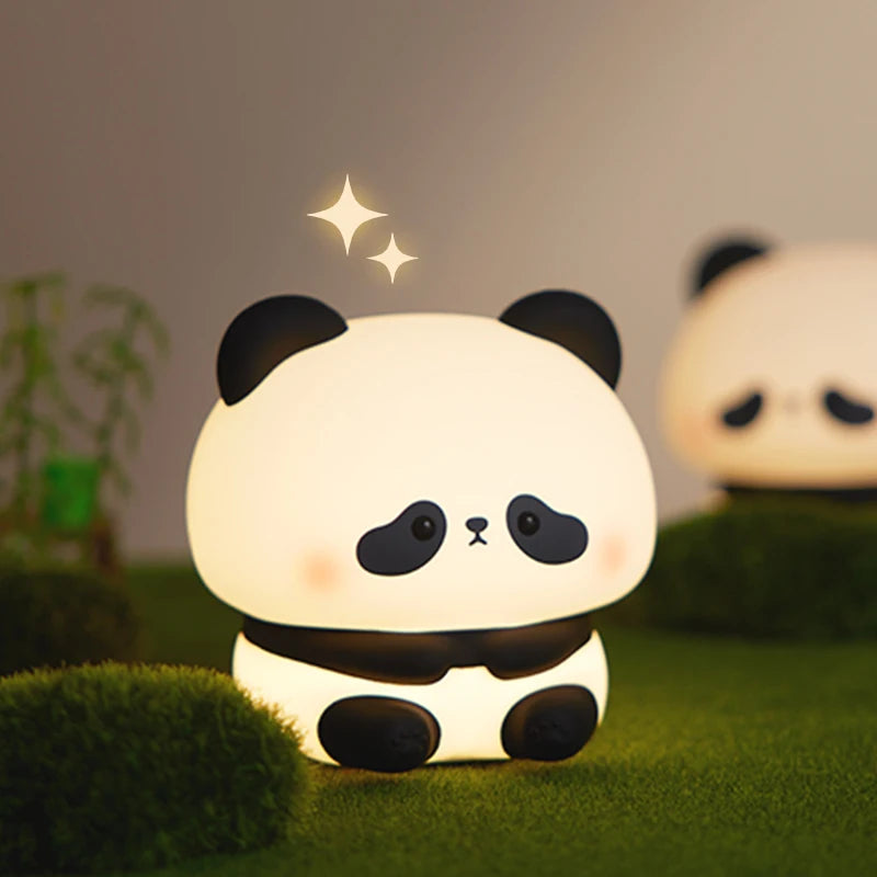 Panda LED Touch Rechargeable Silicone Night Light