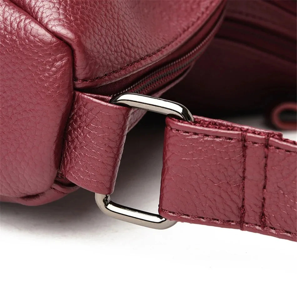 Genuine Brand Leather Sac Luxury Handbag.