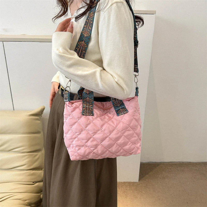 Women Wide Shoulder Belt Handbag Fall/Winter.